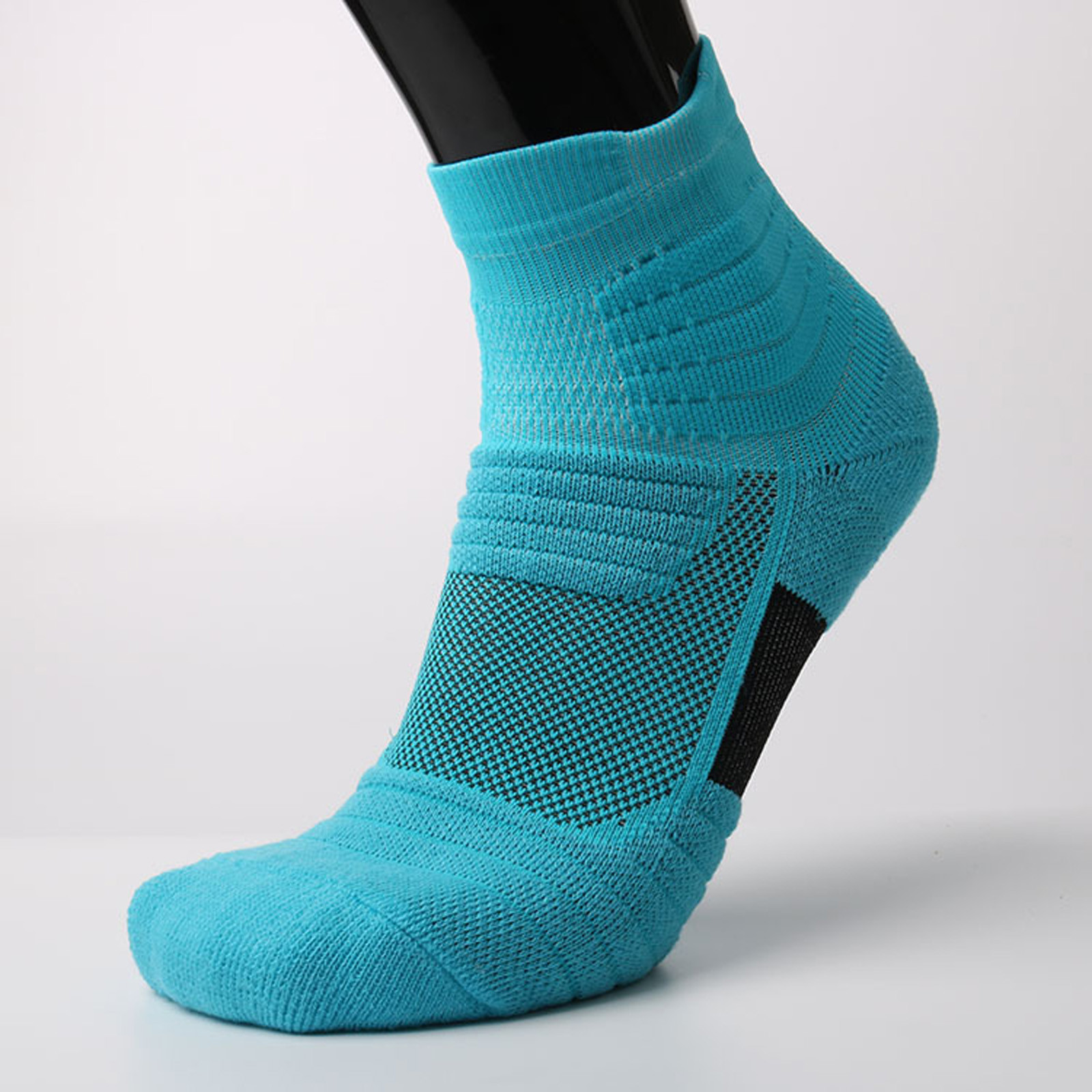 YYYTop Ruffle Socks Woman, Novelty Socks Men Women Boot Socks for Women Sports Crew Socks Cotton Breathable Basketball Walking Warm Socks Fuzzy Blue $15 \u0026 Under